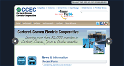 Desktop Screenshot of carteretcravenelectric.coop