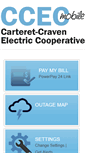 Mobile Screenshot of carteretcravenelectric.coop